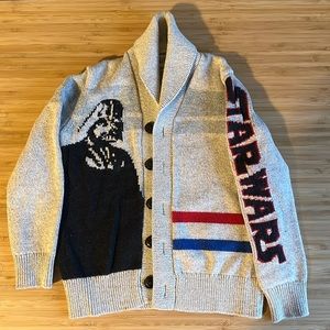 Boys small Star Wars cardigan from the GAP